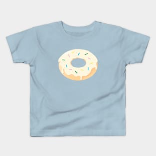 Kawaii Donut with Yellow Frosting Kids T-Shirt